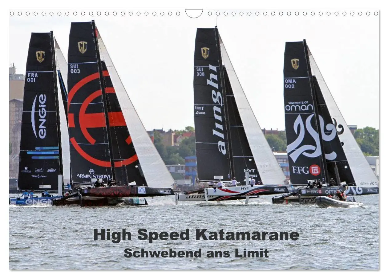 Cover: 9783516042719 | High Speed Katamarane - Schwebend ans Limit (Wandkalender 2026 DIN...